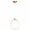 AFX Loretto 1 - Light Pendant in  Satin Brass - 3 of 3