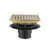 Chery Life 6 inch Grid Shower Floor Drain - 2 of 4