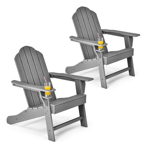 Target plastic adirondack chairs with cup holders sale