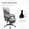 VYNXARIA Executive High Back Office Chair with Footrest & Headrest - Light Grey - 4 of 4