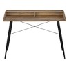 Sapphtopaz Home Office Desks 47.25" Contemporary Computer Desk with Open Storage Shelf and Metal Frame Gaming Desk Office Desk for Home Office - 4 of 4