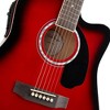 Ashthorpe Thinline Cutaway Acoustic Electric Guitar with 10-Watt Amp, Gig Bag, and Accessories - 3 of 4