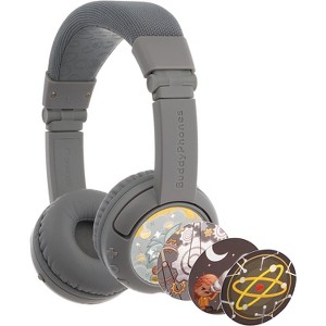 ONANOFF BuddyPhones Play+, Foldable Bluetooth Kids Headphones with Microphone - 1 of 4