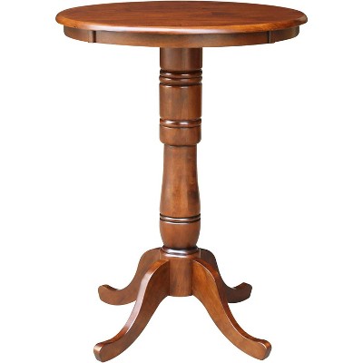 International Concepts 30" Round Top Pedestal Table - 40.9"H
