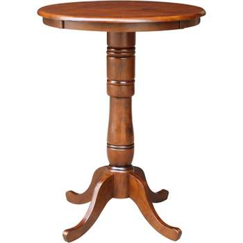 International Concepts 30 inches Round Top Pedestal Table - 40.9 inchesH