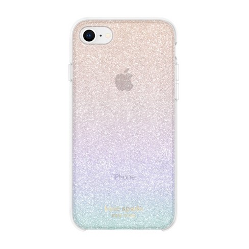 Kate Spade New York Apple Iphone Se (3rd/2nd Generation)/8/7 Protective Hardshell Case - Ombre Glitter :