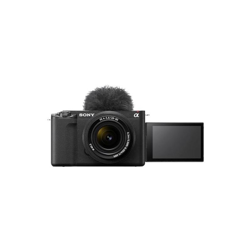 Sony Alpha ZV-E1 Full-Frame Interchangeable Lens Mirrorless Vlog Camera with 28-60mm Lens - Black Body, 1 of 2