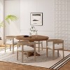 Christopher Knight Home 5pc Hudson Fabric and Wood Dining Set Light Ash/Almond - 2 of 4