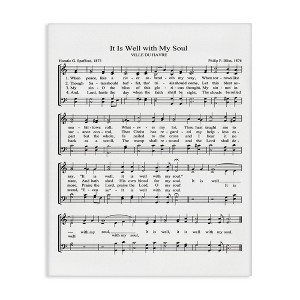 Stupell Industries Well With My Soul Sheet Music, 30" x 40" - 1 of 4