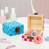 Bright Creations 12 Pack Small Wooden Boxes For Crafts, Unfinished Wood Jewelry Boxes DIY, 2.7 x 2.7 x 1.6 in - 2 of 4