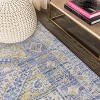 Darija Ornate Geometric Medallion Area Rug  - JONATHAN Y - 3 of 4