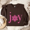 Simply Sage Market Women's Graphic Sweatshirt Joy Snowflake - 3 of 4