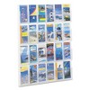 Safco Reveal Clear Literature Displays, 24 Compartments, 30w x 2d x 41h, Clear - 4 of 4