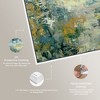 Art Remedy Green Moss Monet Garden Green Abstract Wall Art Framed - 4 of 4