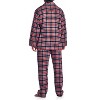 Ashford & Brooks Mens Flannel Plaid Pajamas Long Pj Set - 3 of 4