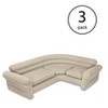 Intex Inflatable Corner Living Room Neutral Sectional Sofa 68575EP (3 Pack) - 2 of 4
