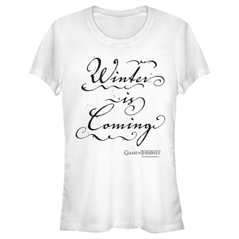 game of thrones font shirt