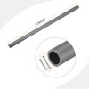 Unique Bargains High Impact Water Plumb Cable Sleeve PVC Rigid Round Pipes 20" Length - 2 of 4