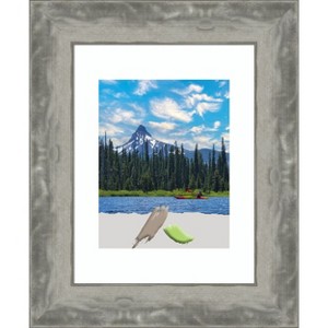 Amanti Art Waveline Silver Narrow Picture Frame - 1 of 4