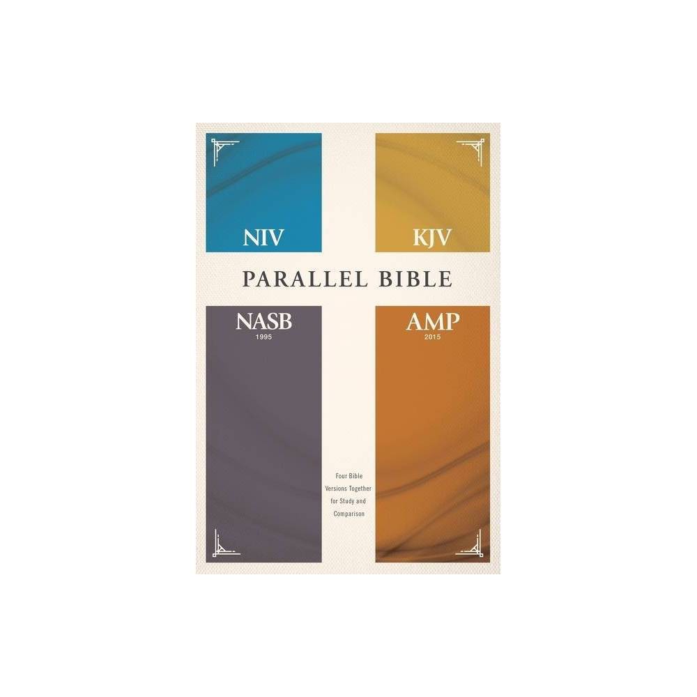 Niv, Kjv, Nasb, Amplified, Parallel Bible, Hardcover - by Zondervan