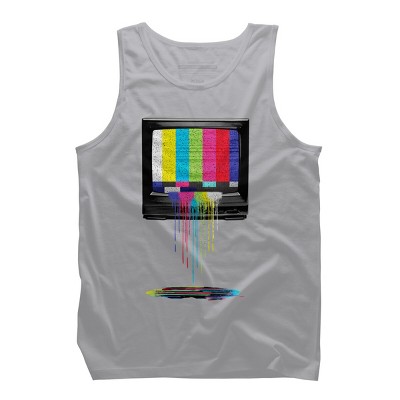 Men's Design By Humans Retro TV By clingcling Tank Top