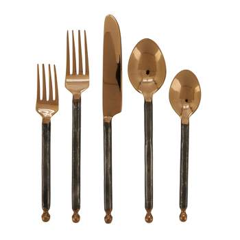 Saro Lifestyle Flatware With Stainless Steel Design