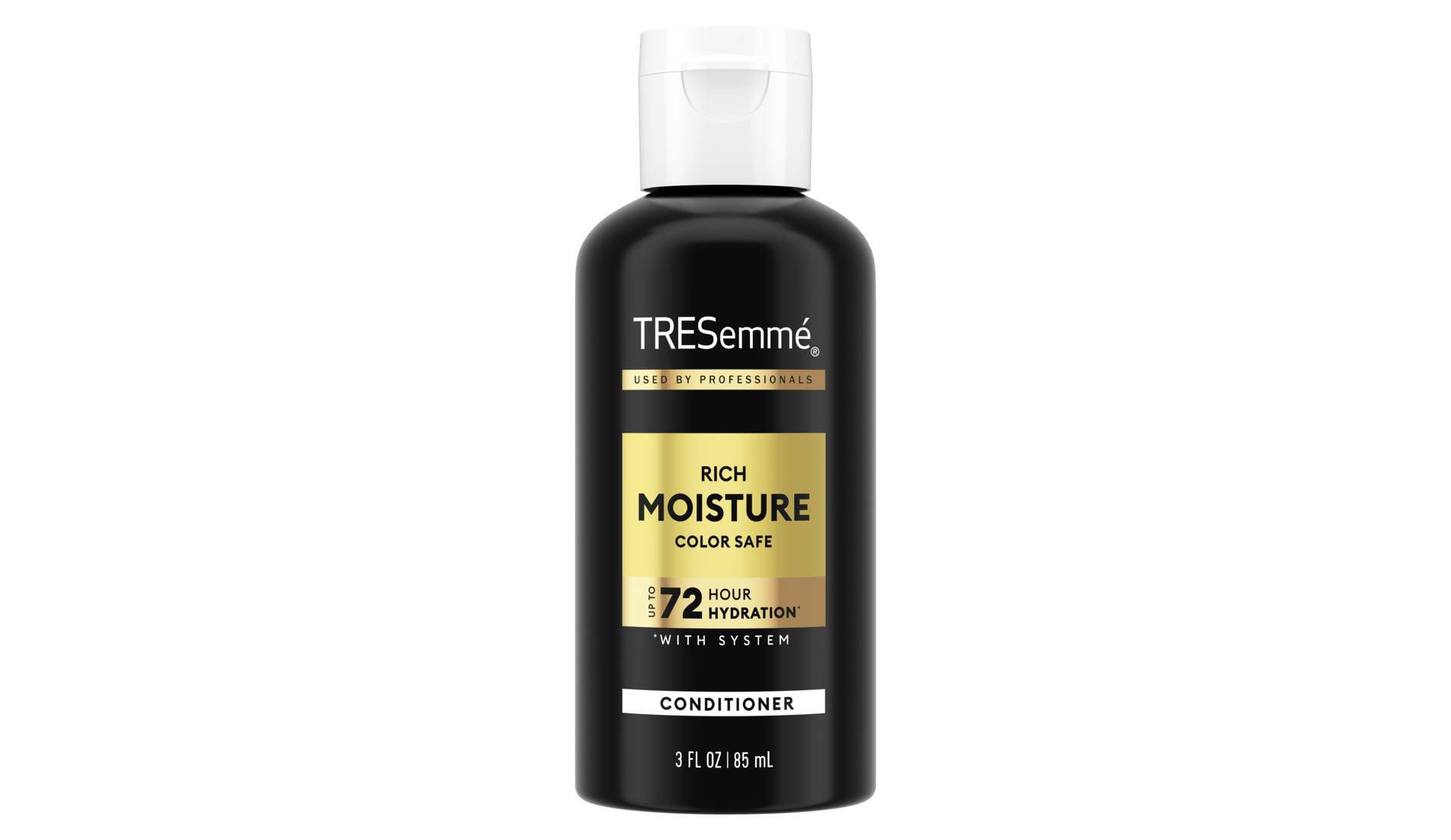 Tresemme Moisture Rich Conditioner -Travel Size - 3 fl oz: For All Hair Types, Cream Form, Paraben & Sulfate-Free