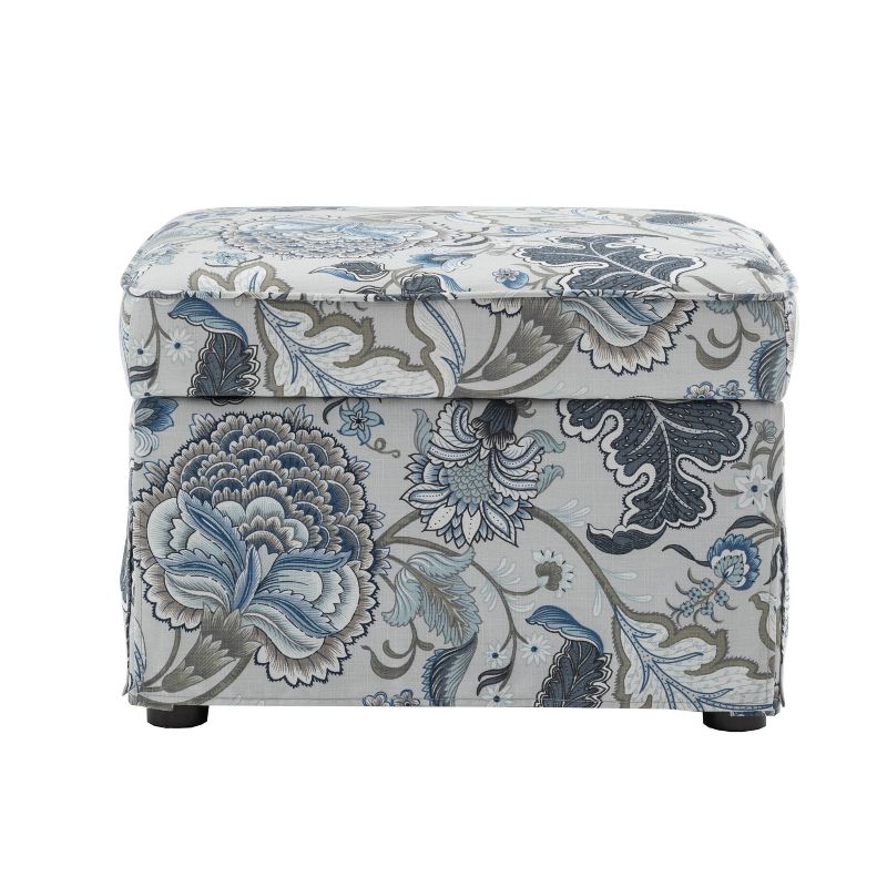 24" Wide Rectangle Storage Ottoman - WOVENBYRD, 5 of 10