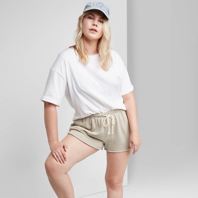 plus size dolphin shorts