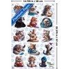Trends International PD Moreno - Play Cats Unframed Wall Poster Prints - 3 of 4