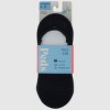 Peds Women's Extended Size Mesh Striped 6pk Sport Cut Liner Socks - 8-12 - 3 of 3
