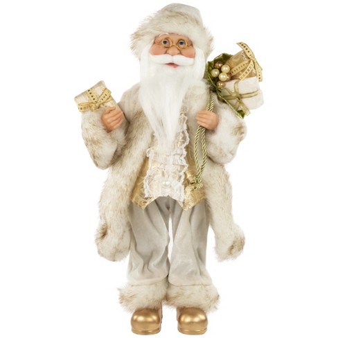 Northlight 18 Nordic Santa Christmas Figure With Sled : Target