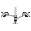 Spring-Loaded Dual Monitor Mounting Arm for Two Monitors up to 27 Inches Each VESA 75x75 and 100x100mm Compatible - 3 of 4