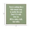 Slickblue Cold Tomato Soup with Vodka Sign – Humorous 7x7 Wood Wall Decor for Kitchen or Bar, Multiple Color Options - 3 of 3