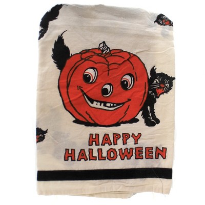 Decorative Towel 28.0" Happy Halloween Dish Towel Kitchen 100% Cotton Clean Up  -  Kitchen Towel