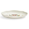 Portmeirion Botanic Garden Harmony Oval Fluted Dish, 8.5-Inch Porcelain Serving Dish with Butterfly Accents, Dishwasher & Microwave Safe - 3 of 4
