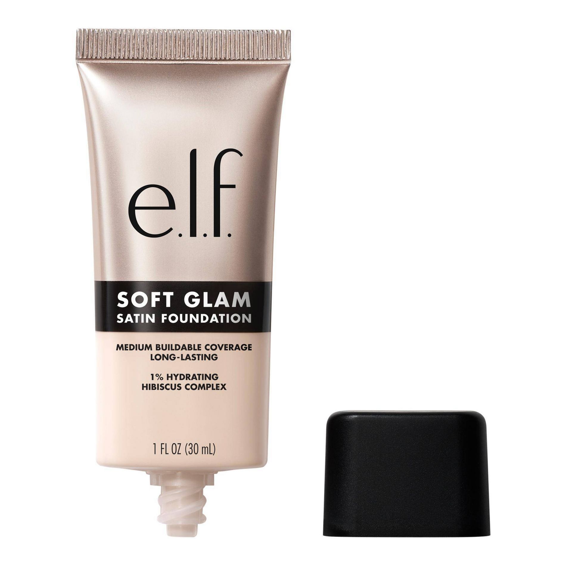e.l.f. Soft Glam Satin Foundation - 10 Fair Cool - 1 fl oz