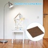 Unique Bargains Square Soft Adhesive Non-slip Anti-scratch Furniture Lamp Base Felt 5 Pcs - 3 of 3