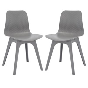 Damiano Molded Plastic Dining Chair (Set of 2) - SFV6901 - Safavieh Couture - 1 of 4