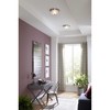 Progress Lighting Melon 2-Light Flush Mount, Brushed Nickel, Alabaster Glass - 2 of 4