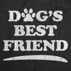 Mens Funny T Shirts Dogs Best Friend Sarcastic Puppy Lovers Graphic Novelty Tee For Men - Crazy Dog Men's T Shirt Black 4XL - 2 of 4