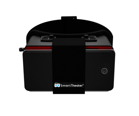Smart Theater Virtual Reality VR Headset - Black