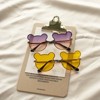 MyKids-USA Girls Colorful Lenses Cartoon Frame Shape Fashion Sunglasses - 2 of 4
