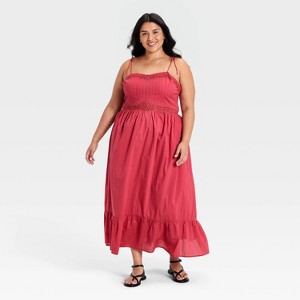 pink cami midi dress ASOS DESIGN embellished cami midi dress with fringing in pink
