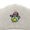 Dalix Sorcerer Frog Embroidered Cap Cotton Baseball Cute Cool Dad Hat Womens - 2 of 4