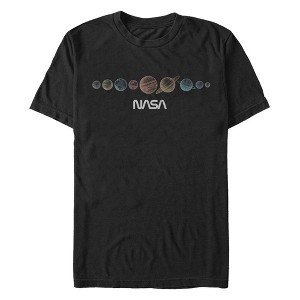 Men's NASA Logo Planets T-Shirt - 1 of 4