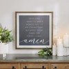 Wooden Thank You Prayer Plaque 19.75"SQ - 2 of 2