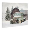 Stupell Industries Winter Rural Vintage Truck & Barn Canvas Art - 2 of 4