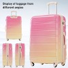 Hardshell Expandable Luggage Set,3-Piece Lightweight Suitcase with TSA Lock and Spinner Wheels (20"/24"/28") – Cuddlewood - 3 of 4