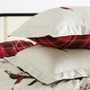 Bedsure Christmas Duvet Cover Set – Reversible Buffalo Check Plaid Bedding - 3 of 4